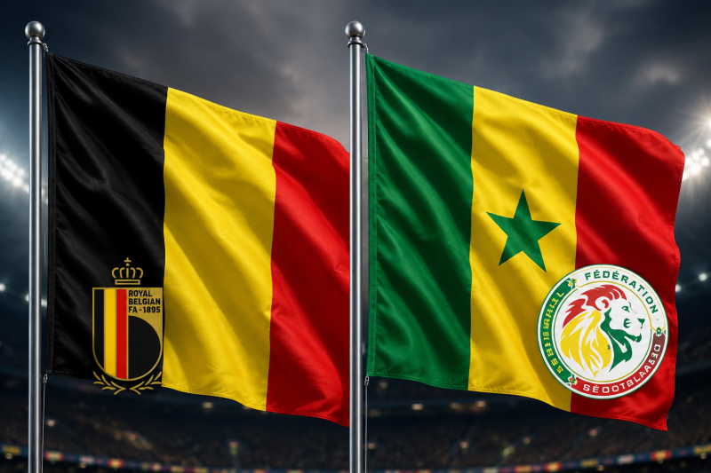 مشاهدة مباراة بلجيكا والسنغال في كأس العالم